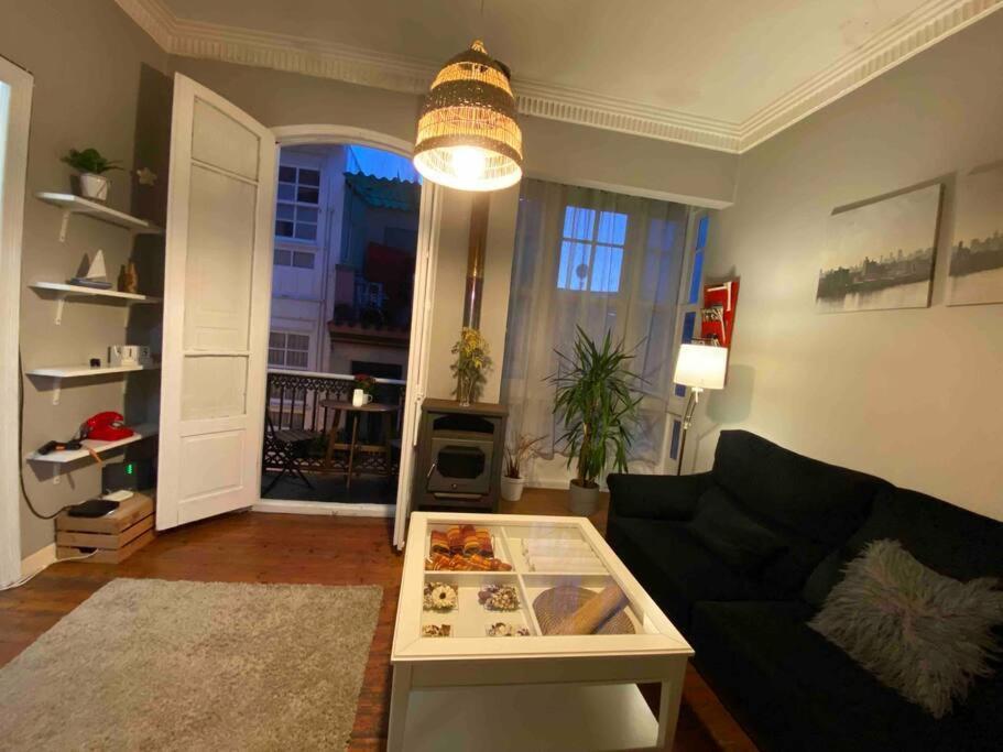 O Cerrulo Apartamento Centrico Pontedeume Dış mekan fotoğraf